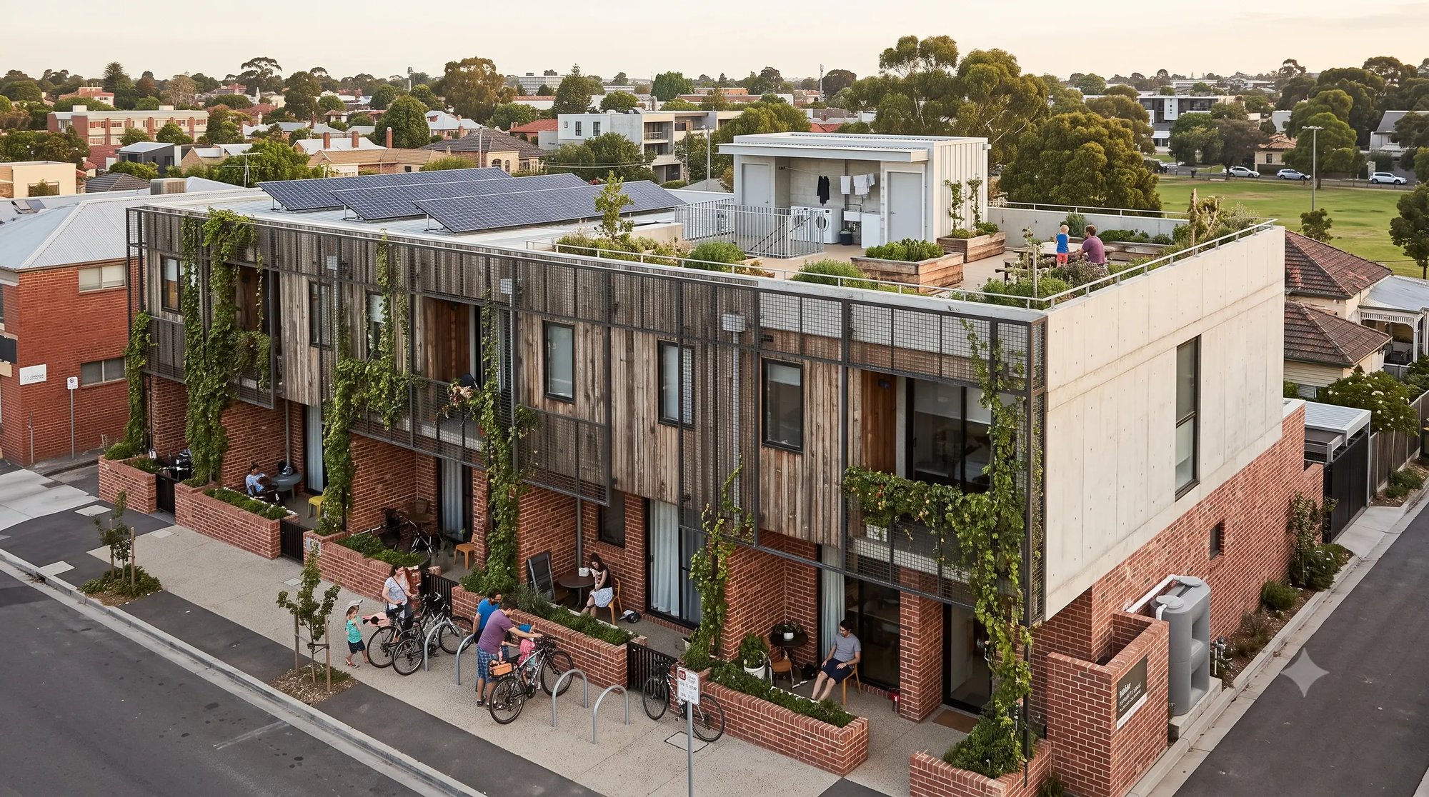 Medium-density housing project